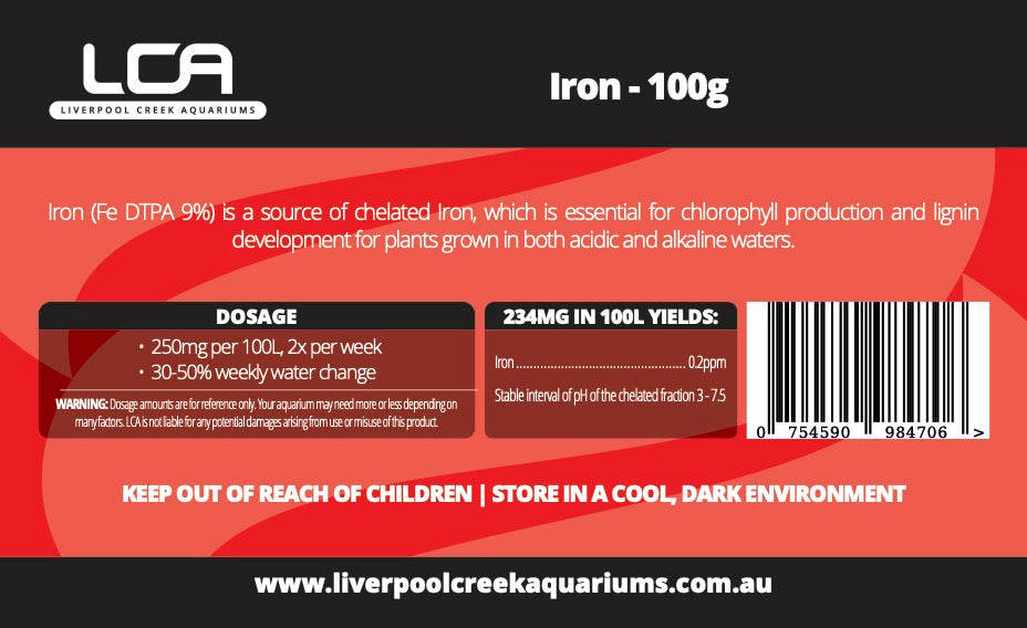 Iron (DTPA) Dry 100g
