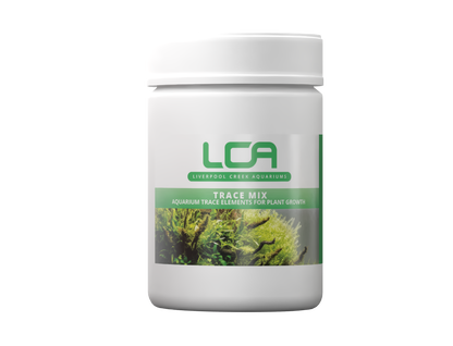 White container with green label featuring LCA branding on a white background