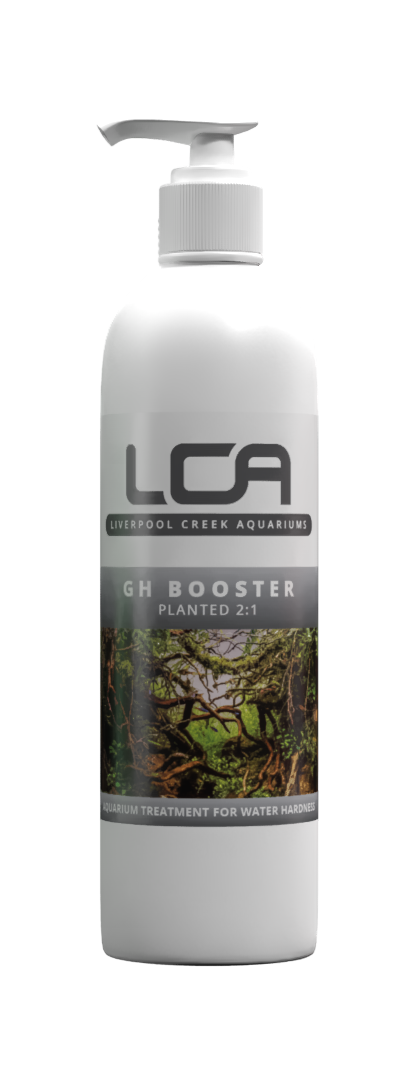LCA GH Booster bottle for aquariums on a white background